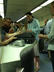 Opening of the bar after Middleboro